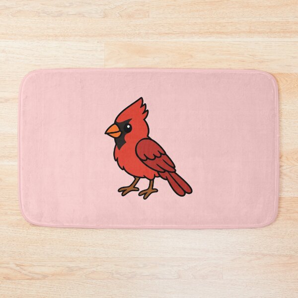Item preview, Cute Cartoon Cardinal Bird designed and sold by WildlifeDoodle.