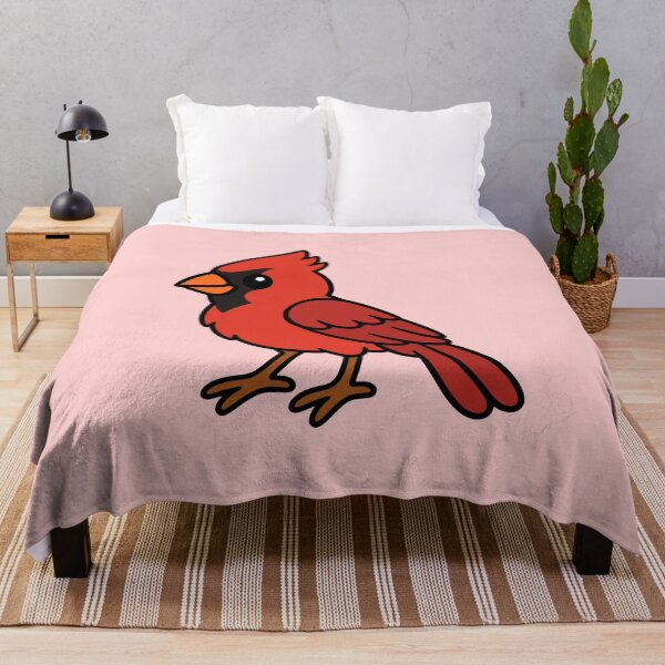 Item preview, Cute Cartoon Cardinal Bird designed and sold by WildlifeDoodle.
