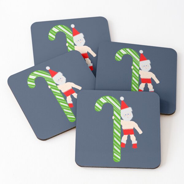 Item preview, Candy Cane Santa designed and sold by Odd-Squared.