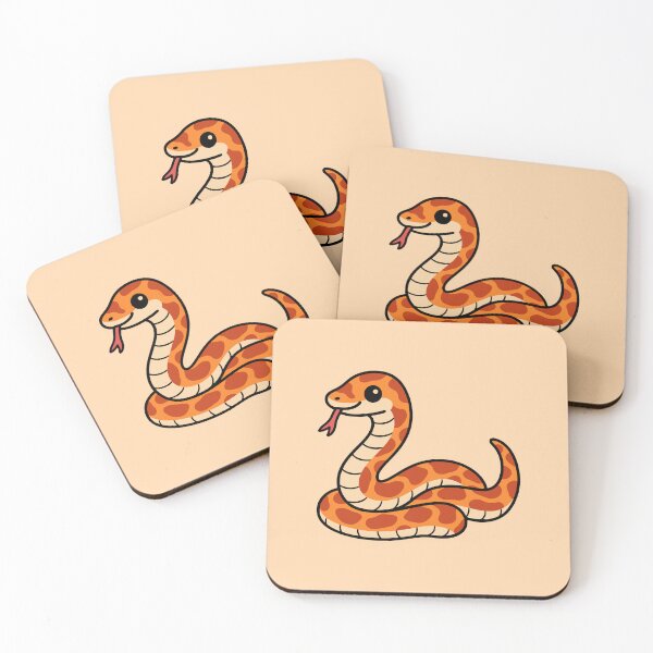Item preview, Cute Cartoon Corn Snake designed and sold by WildlifeDoodle.