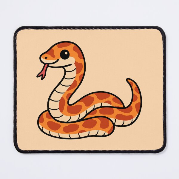 Item preview, Cute Cartoon Corn Snake designed and sold by WildlifeDoodle.