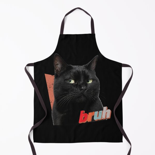 Item preview, Cosmic Bruh Black Cat Funny Meme Graphic designed and sold by RoyesButler.