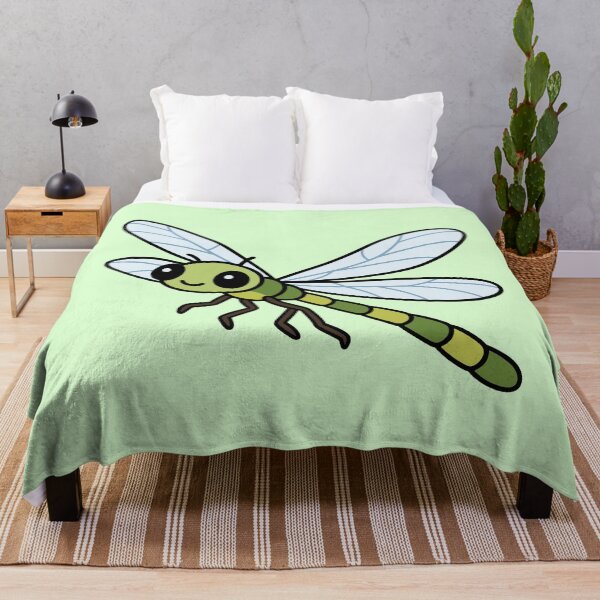 Item preview, Cute Cartoon Dragonfly designed and sold by WildlifeDoodle.