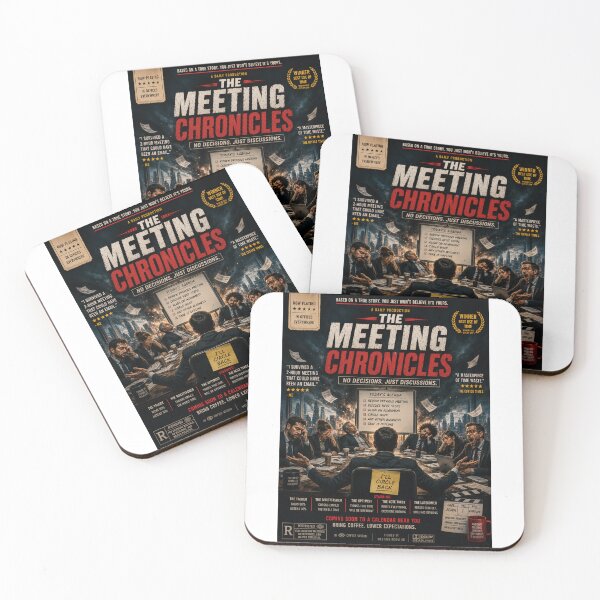 Item preview, The Meeting Chronicles – Funny Office Meeting Humor designed and sold by Eng-Art.