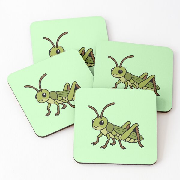 Item preview, Cute Cartoon Grasshopper designed and sold by WildlifeDoodle.