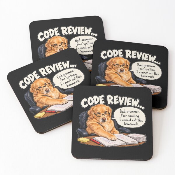 Item preview, Funny Dog Developer Code Review Digital Artwork designed and sold by AngelusH.
