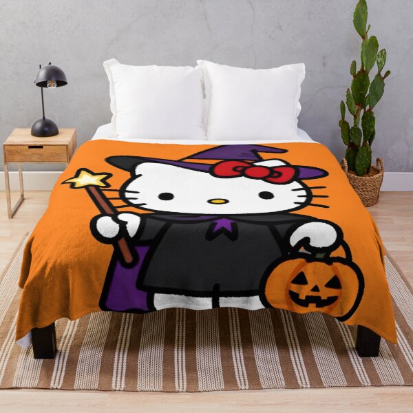 Item preview, Cute Hello Kitty Halloween Witch Costume Design designed and sold by iloveyourcupid.