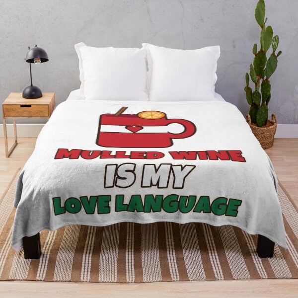 Item preview, Mulled Wine Is My Love Language Funny Christmas Wine Lover designed and sold by Bornprints.