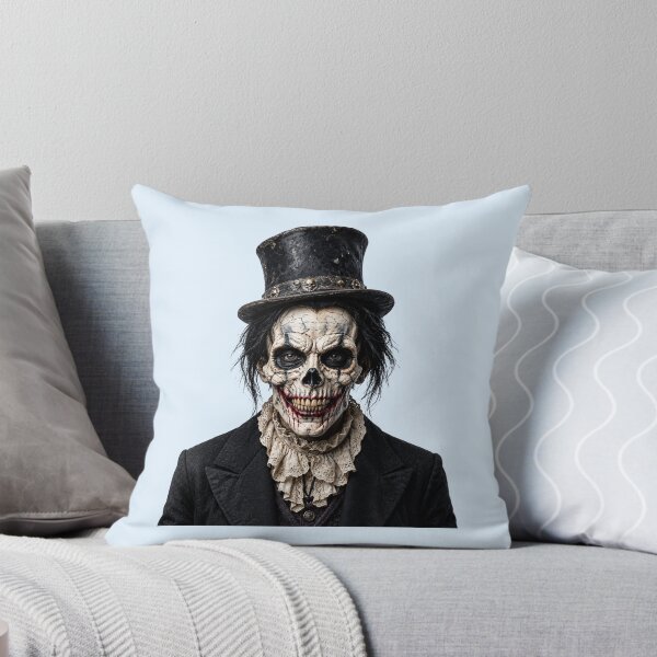 Item preview, Scary Skeleton Clown – Creepy Victorian Horror Character designed and sold by SweetLilith.