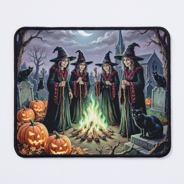 Item preview, Halloween Witches Coven designed and sold by casamomo.