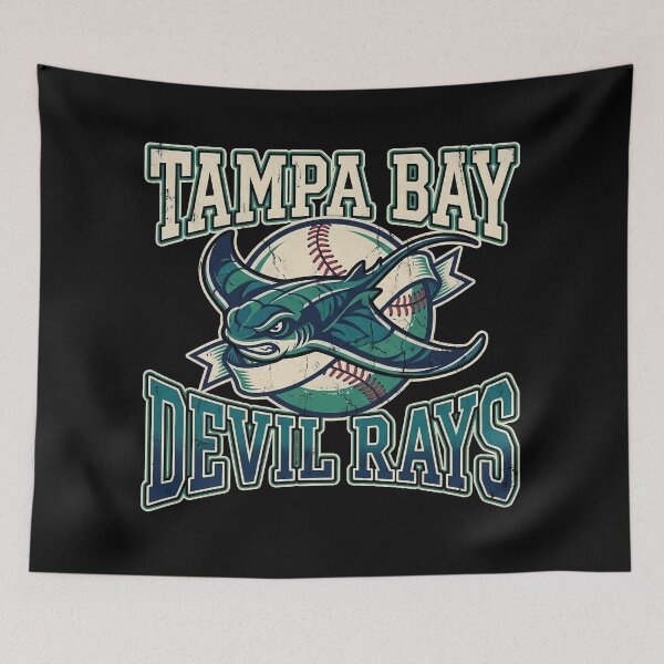 Item preview, Tampa Bay Rays Vintage Devil Rays Baseball designed and sold by Etch-art.