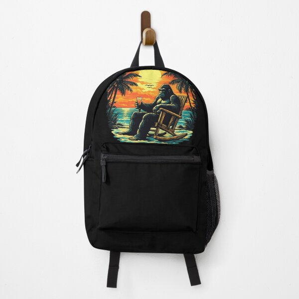 Item preview, Contemplative Gorilla Tropical Sunset designed and sold by ClubVacay.