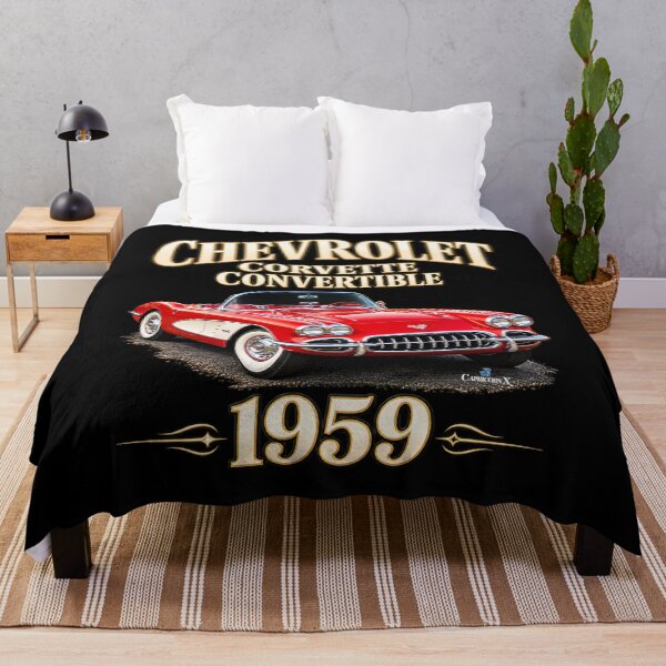 Item preview, 1959 Chevrolet Corvette Convertible designed and sold by EvergreenPark - Tee Studio.