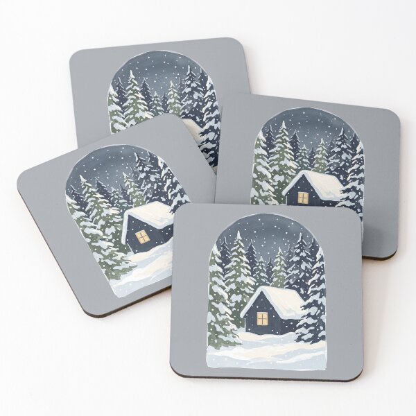 Item preview, Winter Cabin Wishes  designed and sold by Mora Atelier Designs.