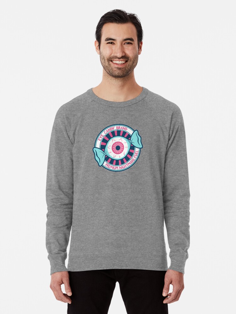 Alternate view of Eye Candy Badge Lightweight Sweatshirt