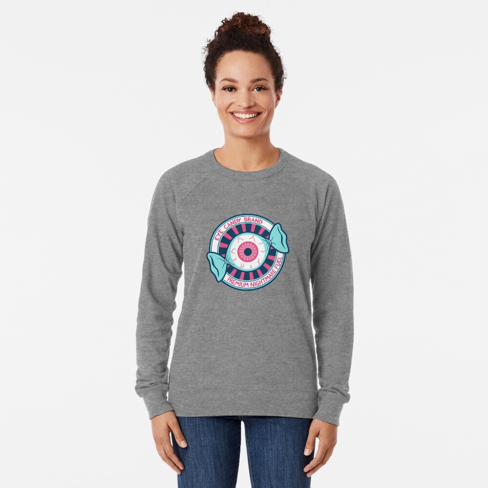 Eye Candy Badge Lightweight Sweatshirt
