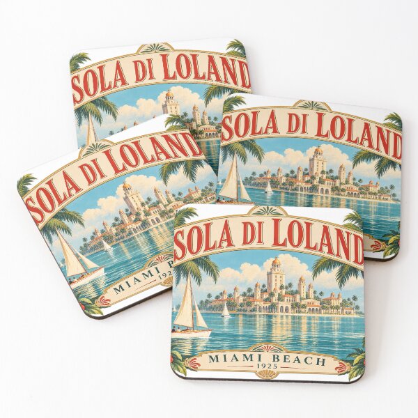 Item preview, Isola di Lolando – The Island That Wasn’t – Vintage Miami 1925 designed and sold by Past in Threads.