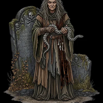 Artwork thumbnail, Creepy witch by ReneMM