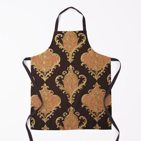 Item preview, Dusk Brown, Peach & Gold Rococo designed and sold by DesignsByPrnces.