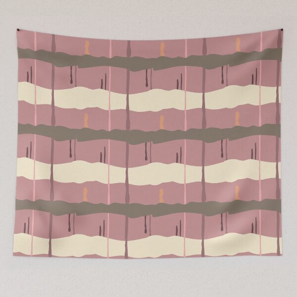 Item preview, Wavy lines in soft colors designed and sold by maryams-pattern.