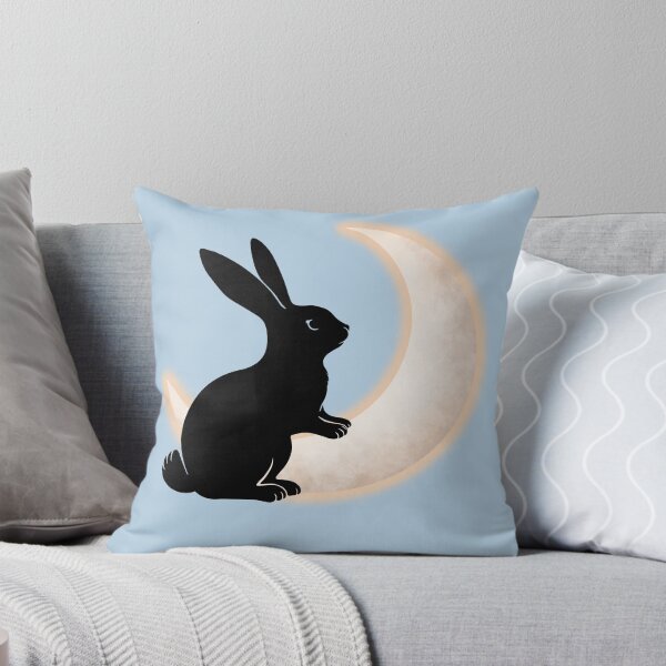 Item preview, Moonlight Bunny _ Powder Blue designed and sold by MaryAura.