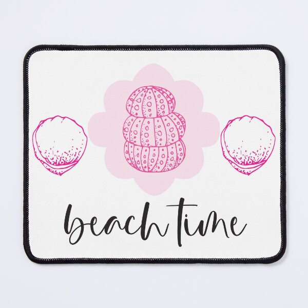 Item preview, Shell collection beach time in pink designed and sold by Quiet Waters Design.