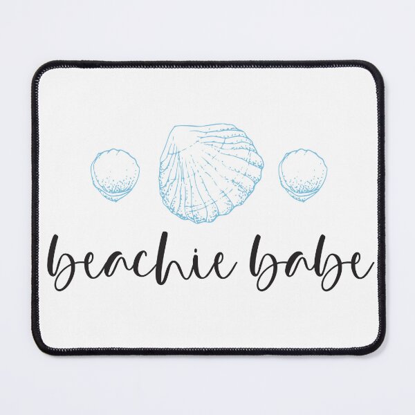 Item preview, Shell collection beachie babe in blue designed and sold by Quiet Waters Design.