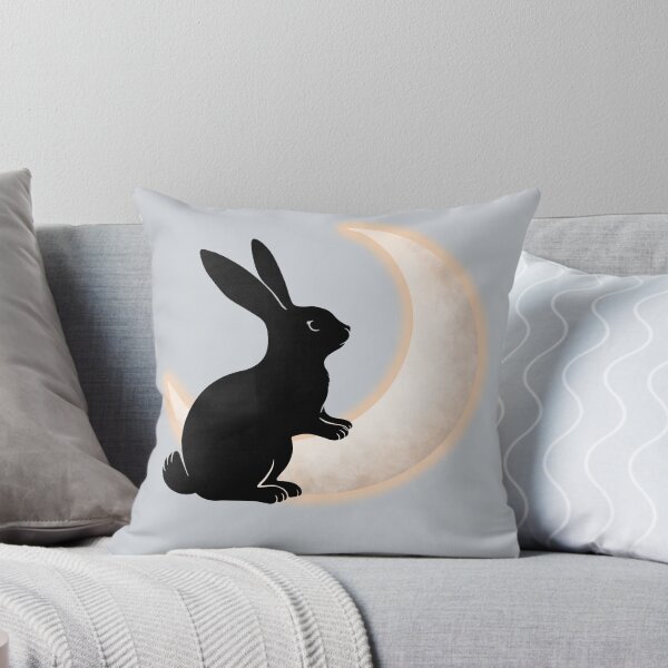 Item preview, Moonlight Bunny _ Silver Gray designed and sold by MaryAura.