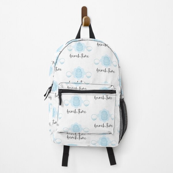 Item preview, Shell collection beach time in blue designed and sold by Quiet Waters Design.