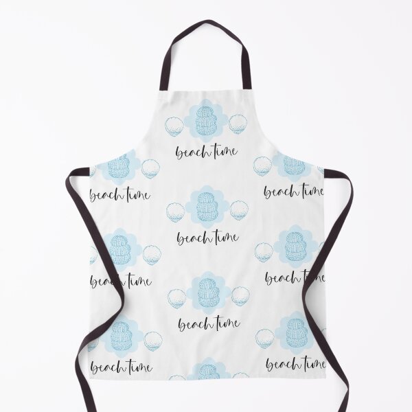 Item preview, Shell collection beach time in blue designed and sold by Quiet Waters Design.
