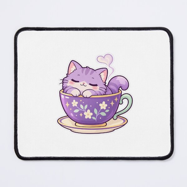Item preview, Cat's Tea Break designed and sold by PurpleIncStore.