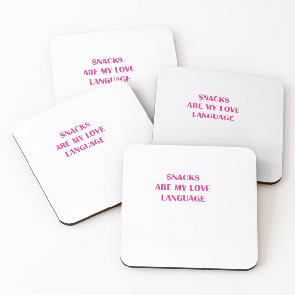 Item preview, snacks are my love language designed and sold by Kasia1987t.