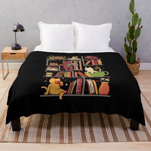 Item preview, Bookstore Coffee Cats designed and sold by Tobe Fonseca®.