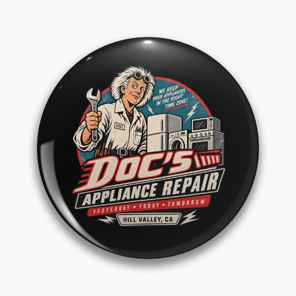 Item preview, Doc’s Appliance Repair — Yesterday Today Tomorrow designed and sold by OriginalGamer55.