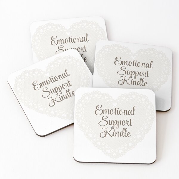 Item preview, Doily emotional support kindle sticker designed and sold by Artbychiii.