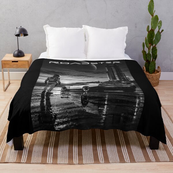 Item preview, Tesla Roadster on Mars | Next Frontier Space Car Art designed and sold by TEEJAMBOREE.