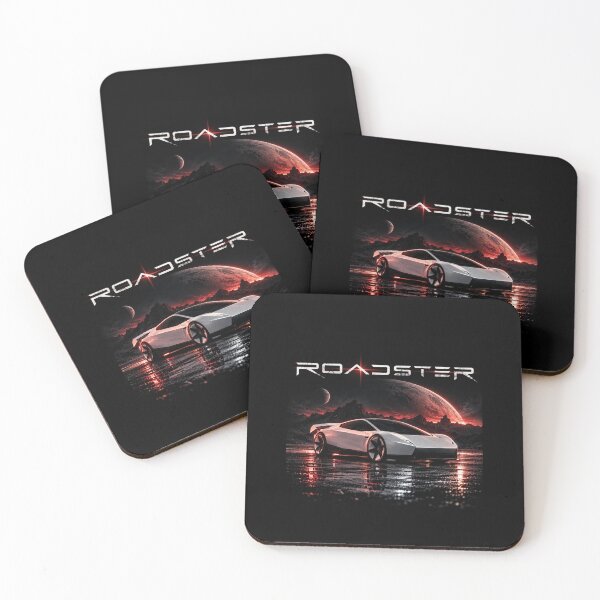 Item preview, Tesla Roadster on Mars | Next Frontier Space Car Art designed and sold by TEEJAMBOREE.
