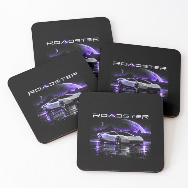 Item preview, Tesla Roadster on Mars | Next Frontier Space Car Art designed and sold by TEEJAMBOREE.