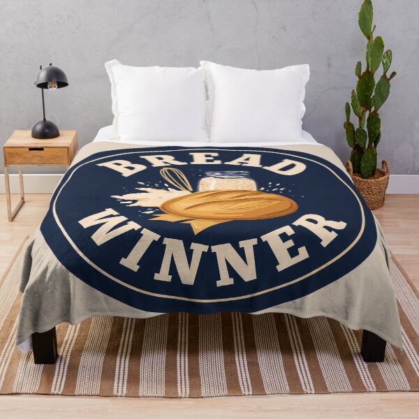 Item preview, Bread Winner Sourdough Baker Badge Funny Baking Design designed and sold by peterdesigns.