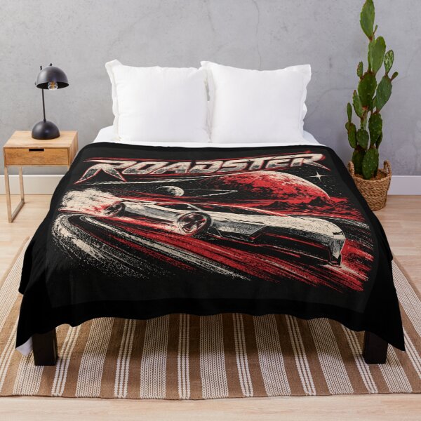 Item preview, Tesla Roadster on Mars | Next Frontier Space Car Art designed and sold by TEEJAMBOREE.