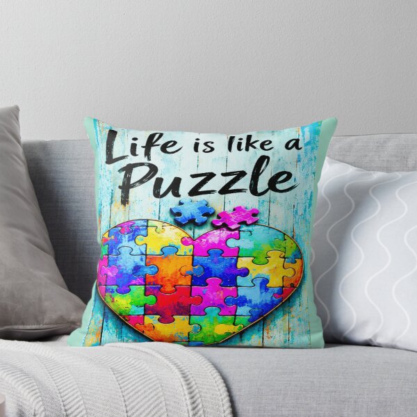 Item preview, Life is Like a Puzzle designed and sold by CyndiEpps.