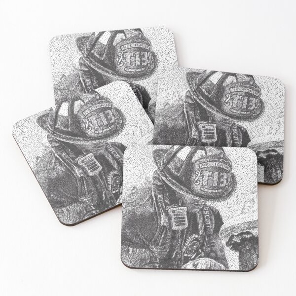 Item preview, Fireman designed and sold by Cora Worthington Art.