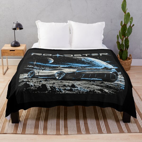 Item preview, Tesla Roadster on Mars | Next Frontier Space Car Art designed and sold by TEEJAMBOREE.