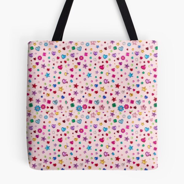 Item preview, Colorful Gem Stickers and Sparkly Jewels Pattern designed and sold by Cleairydelulu.