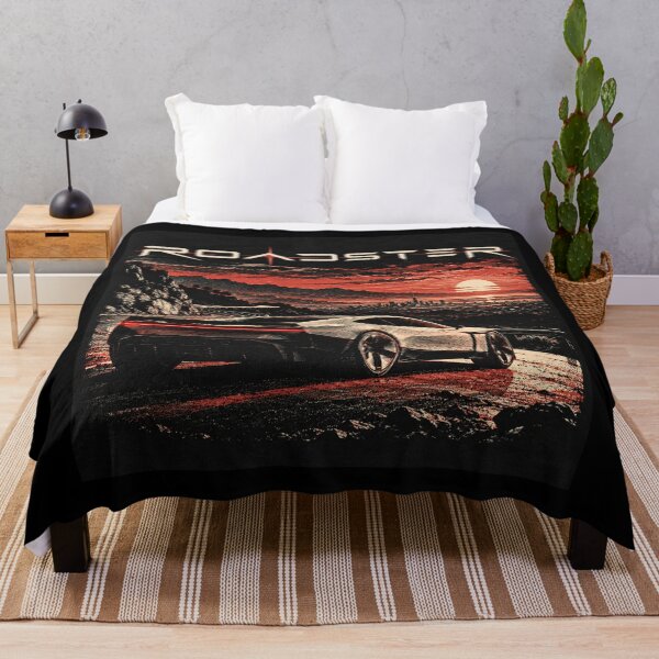 Item preview, Tesla Roadster on Mars | Next Frontier Space Car Art designed and sold by TEEJAMBOREE.
