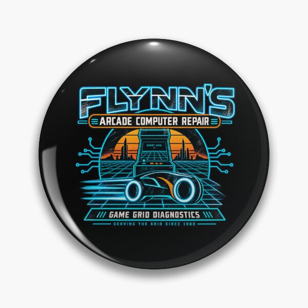 Item preview, Flynn’s Arcade Computer Repair — Game Grid Diagnostics designed and sold by OriginalGamer55.