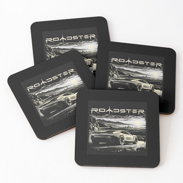 Item preview, Tesla Roadster on Mars | Next Frontier Space Car Art designed and sold by TEEJAMBOREE.