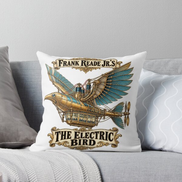 Item preview, Frank Reade Jr.’s Electric Bird — Victorian Science Fiction designed and sold by Past in Threads.