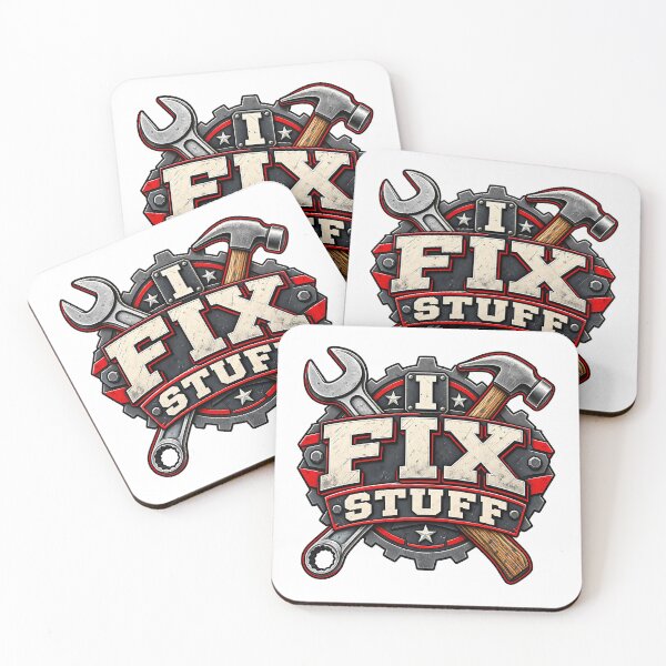 Item preview, I Fix Stuff Funny Handyman Mechanic Workshop Repair Tools designed and sold by Photo-Sphere101.