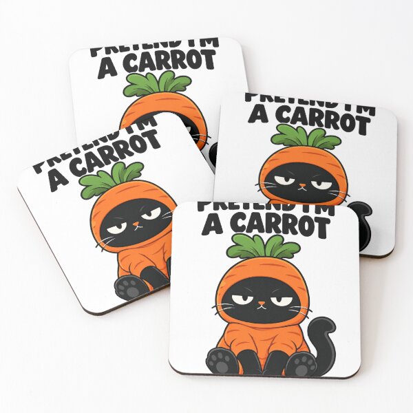 Item preview, Pretend I'm A Carrot Funny Black Cat Halloween Costume designed and sold by VibeOffline Studio.